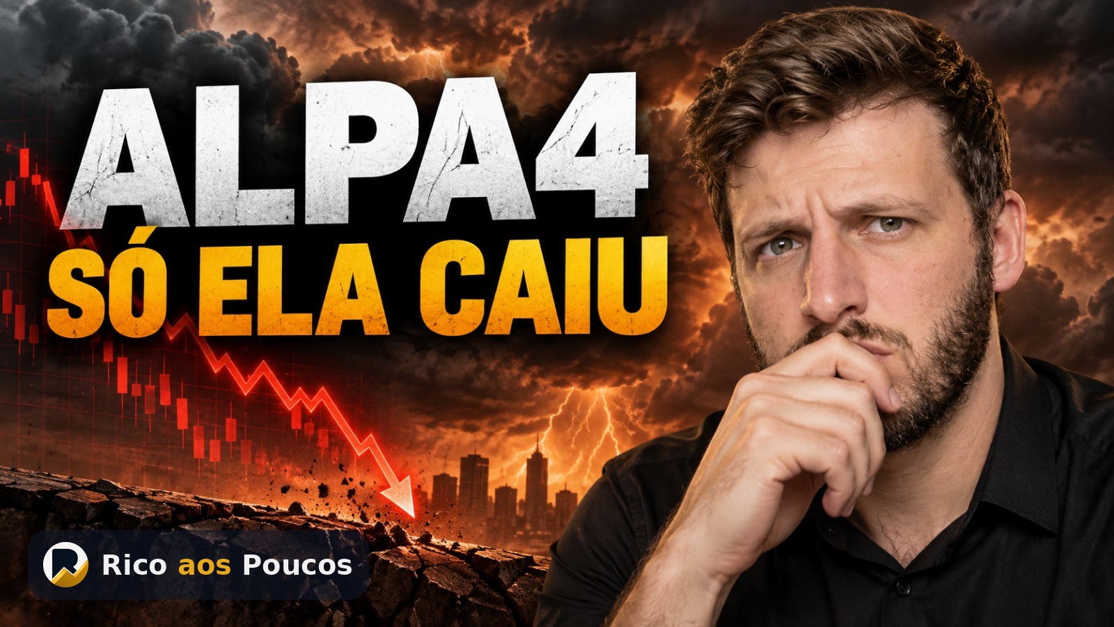 Por que a Alpargatas (ALPA4) caiu 7% num dia em que o mercado subiu — o que verificamos