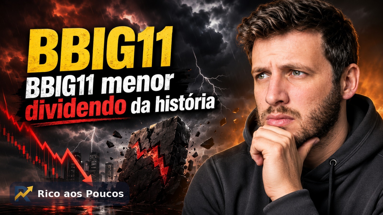 BBIG11 despenca 4,4%: fundo anuncia menor dividendo da história