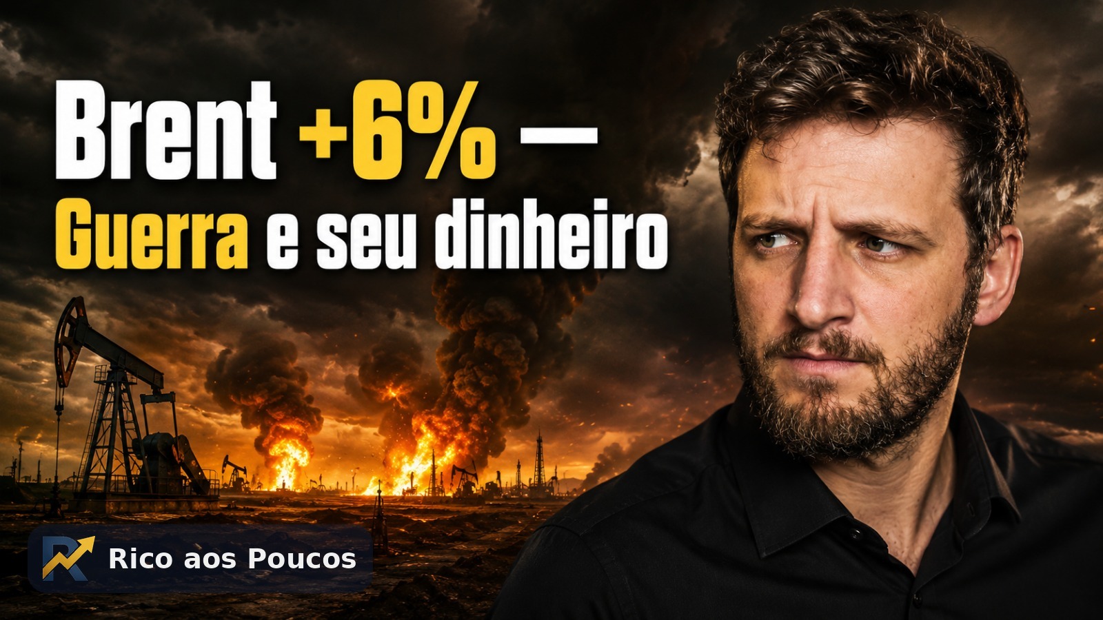 Brent +6% após ataques dos EUA ao Irã
