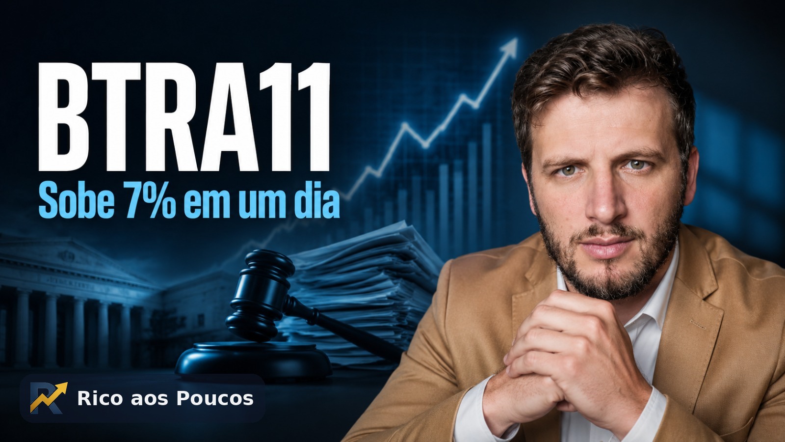 BTRA11 sobe 7% num dia: o que a vitória na Fazenda JR muda de verdade