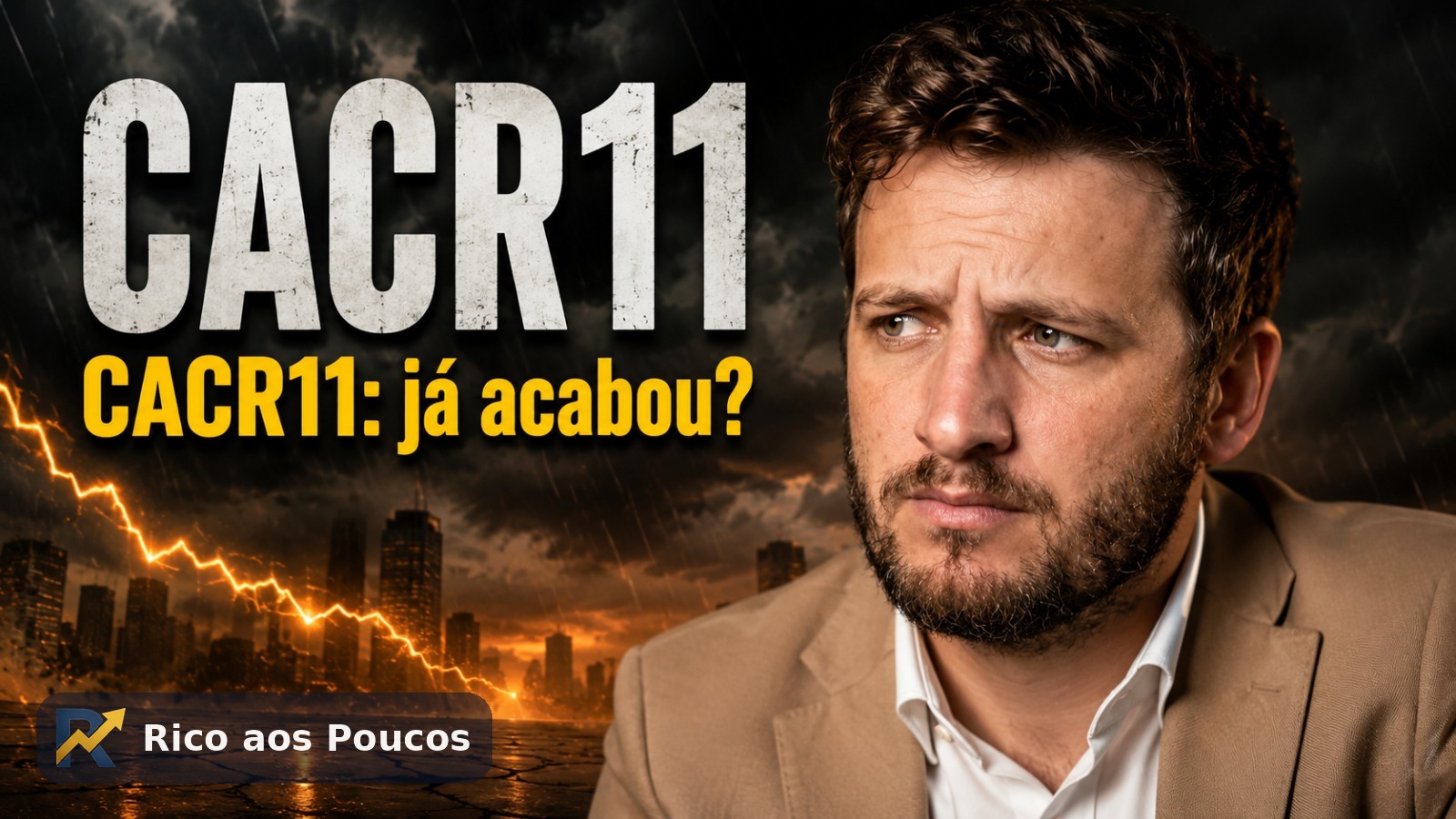 CACR11 caiu mais 30% sem nenhum fato relevante: o fundo morreu?