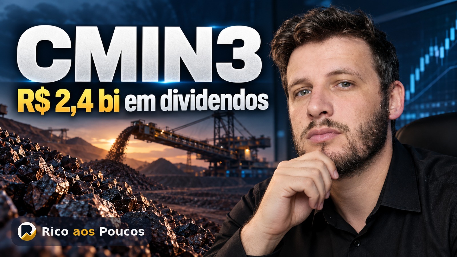 Quanto a CSN Mineração (CMIN3) vai pagar de dividendos após anúncio de R$ 2,4 bilhões