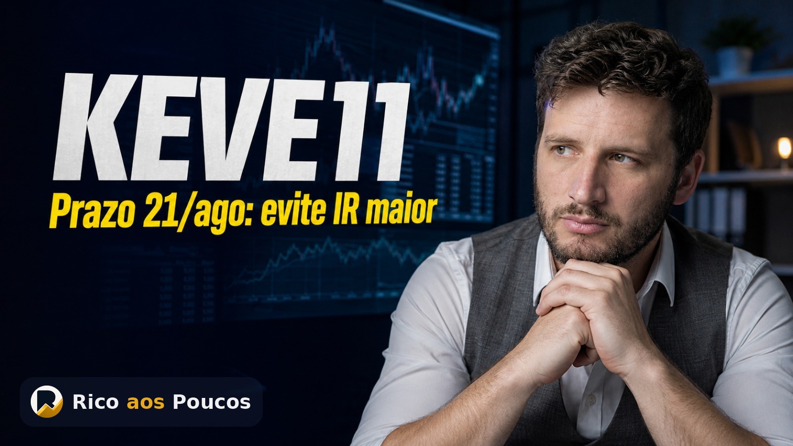O que aconteceu com o KEVE11: retificação traz prazo de 21 de agosto e custo médio padrão de R$ 0,46 por cota