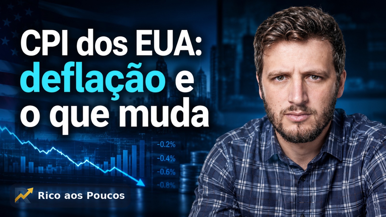 CPI dos EUA cai 0,4% em junho: a primeira deflação desde 2020 e o que muda pro TLT e pro dólar