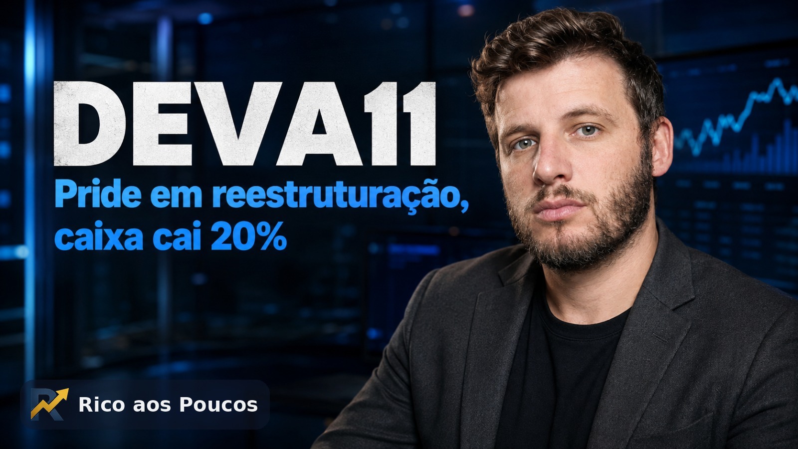 DEVA11: Pride em reestruturação e caixa caiu em maio 2026
