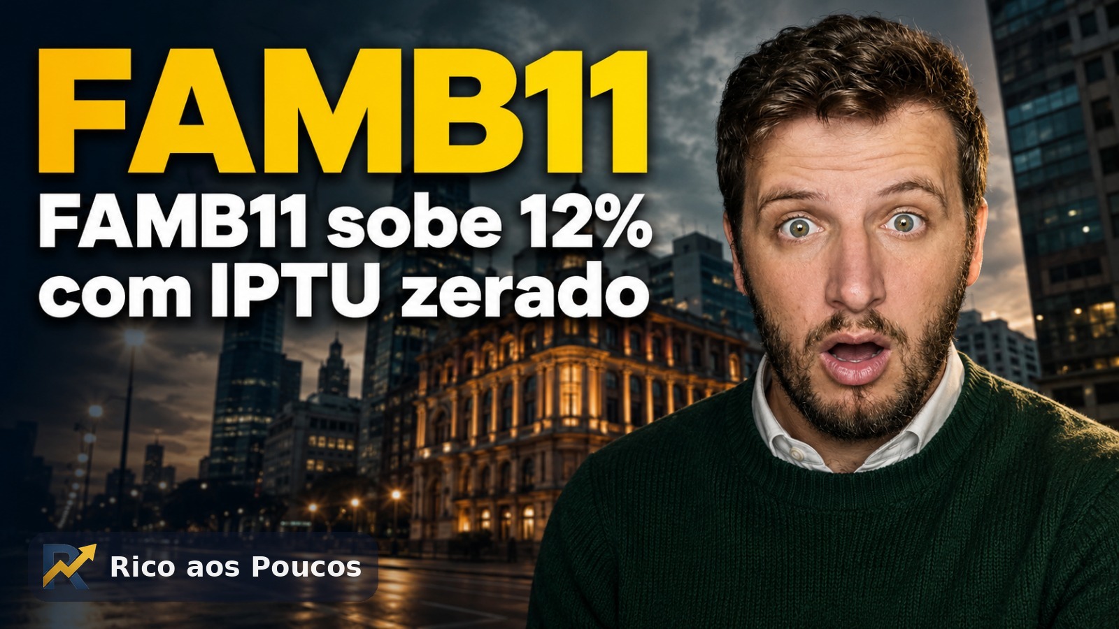 FAMB11 dispara 12,68% com IPTU zero e Programa Reviver Centro