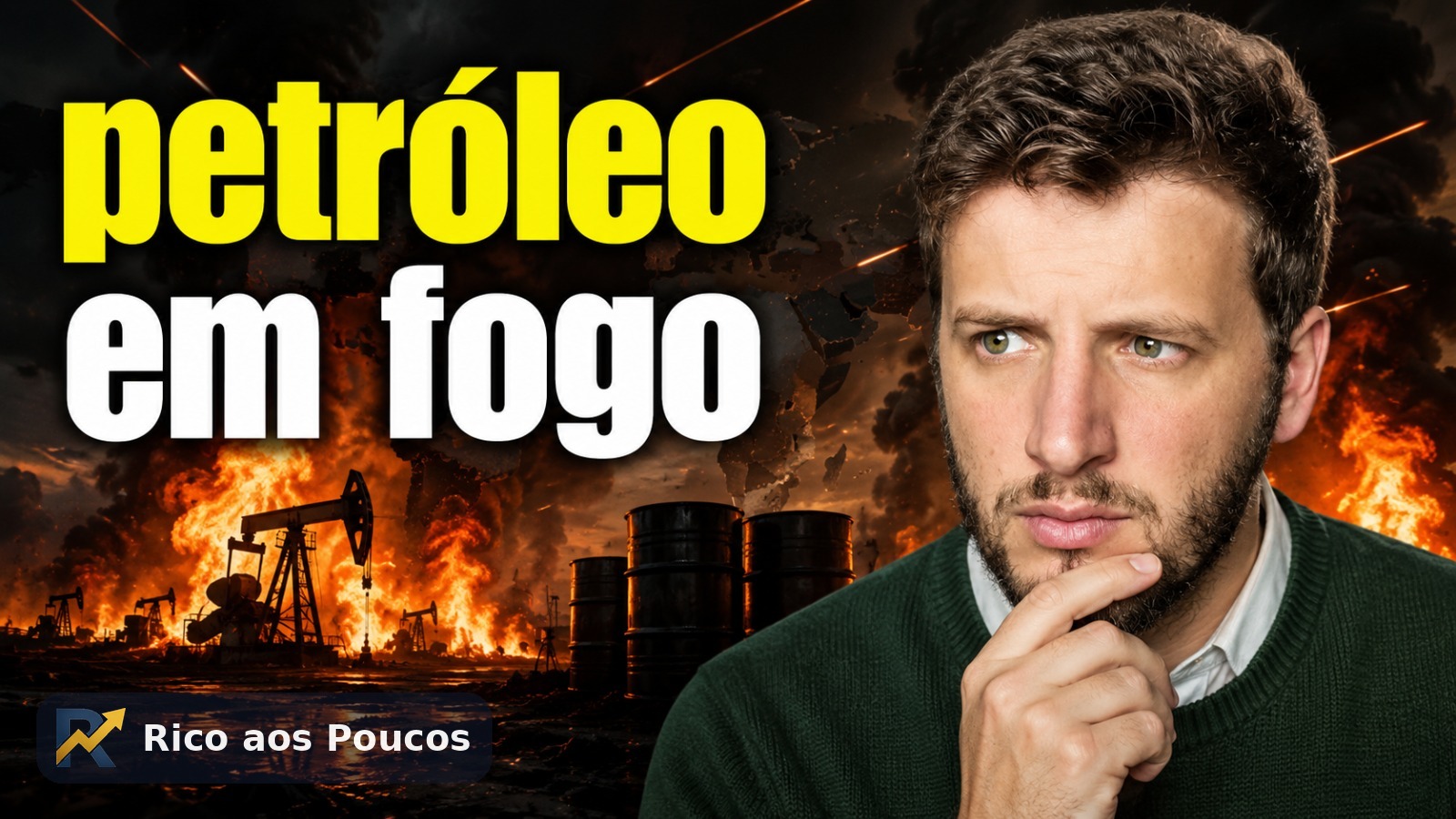 Guerra EUA x Irã e o petróleo a US$ 100: o que muda na sua carteira