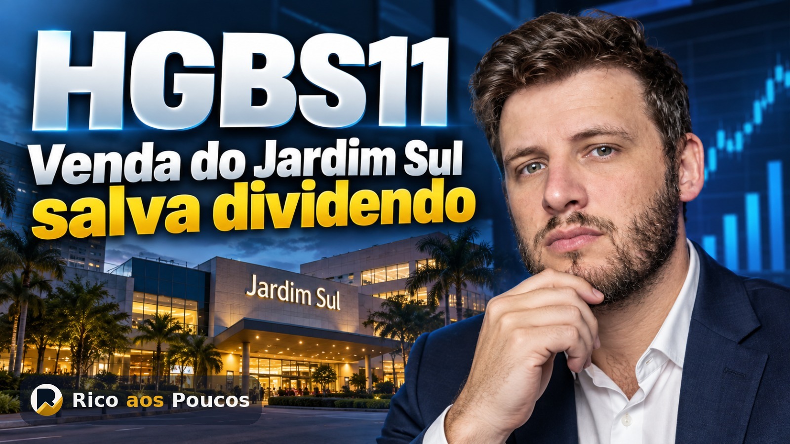 O que aconteceu com o HGBS11: venda de R$ 135 Mi no Jardim Sul salva o dividendo de R$ 0,17