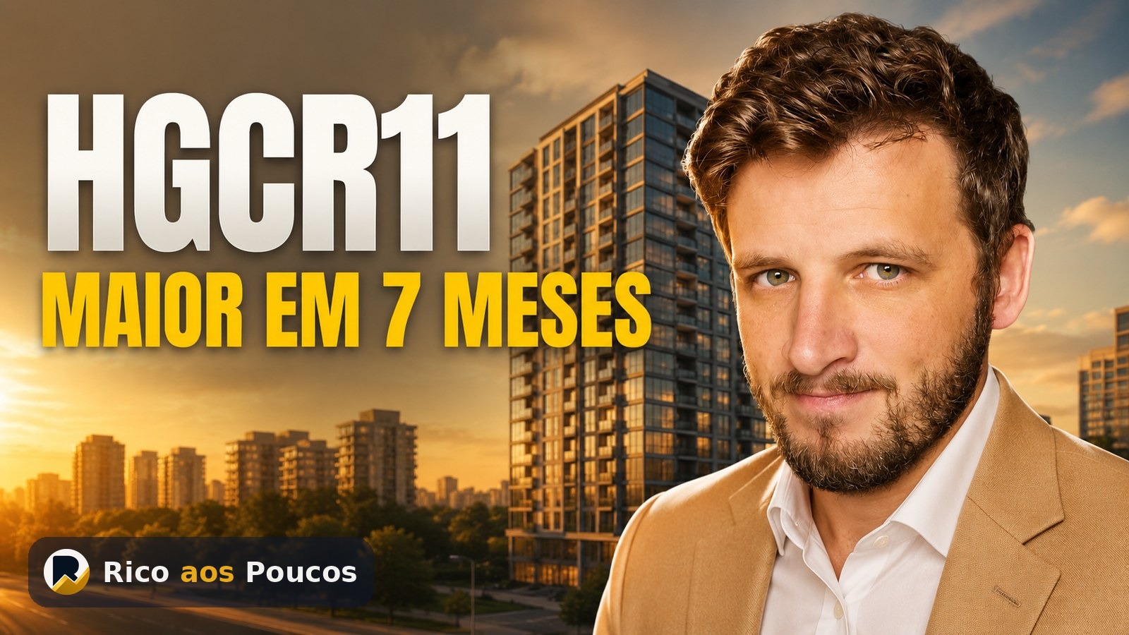 Por que o HGCR11 subiu 2,4% hoje — o maior dividendo em 7 meses e o sinal da Pátria para o Q4