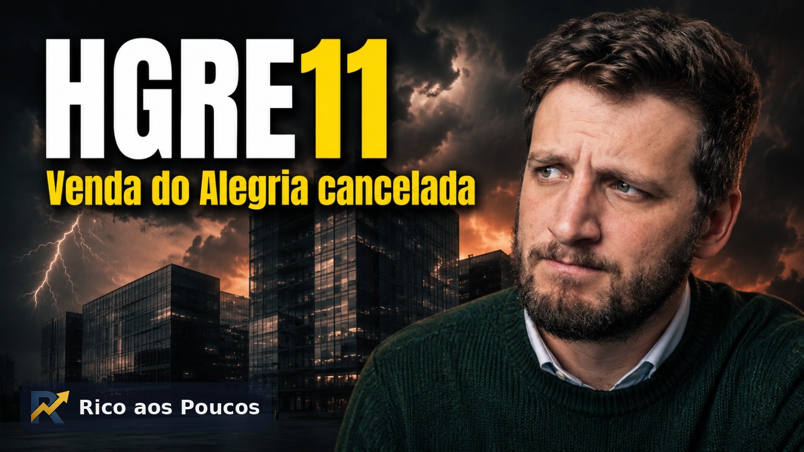 HGRE11 cancela venda do terreno Alegria após 3 anos: o que muda?