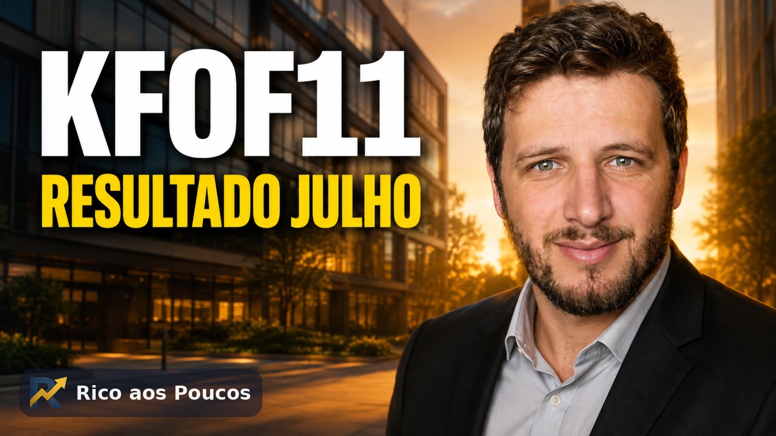 KFOF11 pagou R$ 0,80 com resultado de R$ 0,83 — o fundo começou a usar o caixa parado
