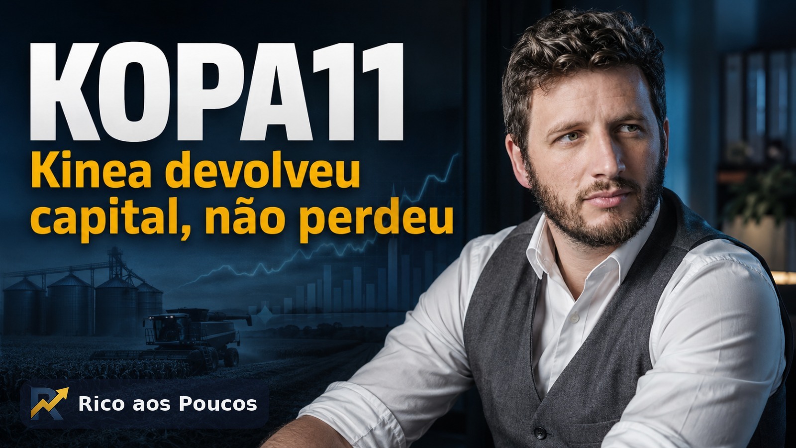 Por que KOPA11 caiu 12,9% hoje — e por que isso não é alarme