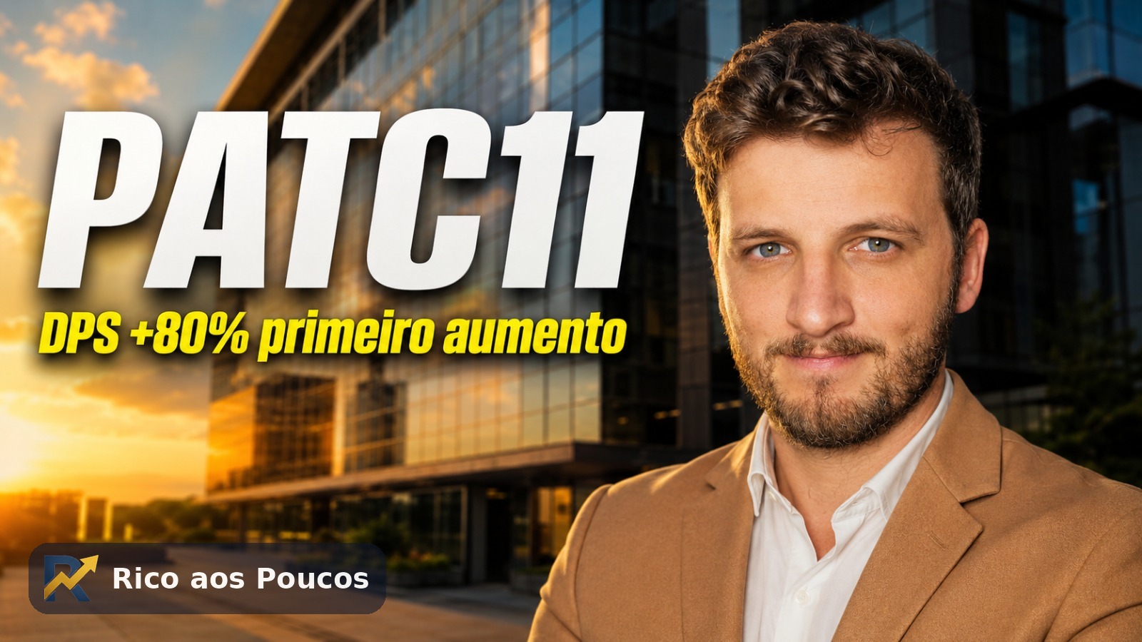 PATC11: DPS Sobe 80% para R$ 0,09 em Julho