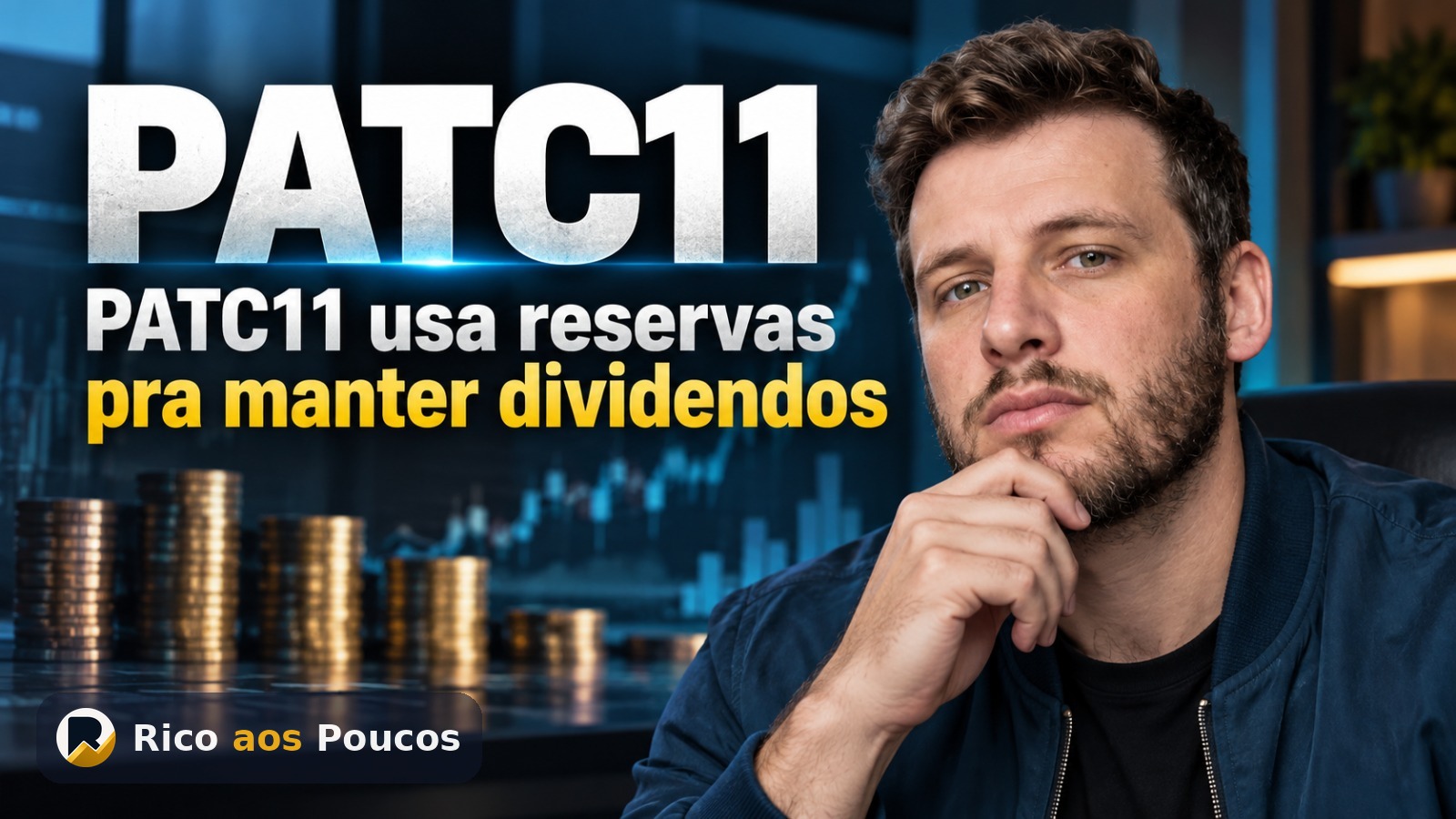 O que aconteceu com o PATC11: dividendo de R$ 0,09 é sustentável ou queima de reserva?