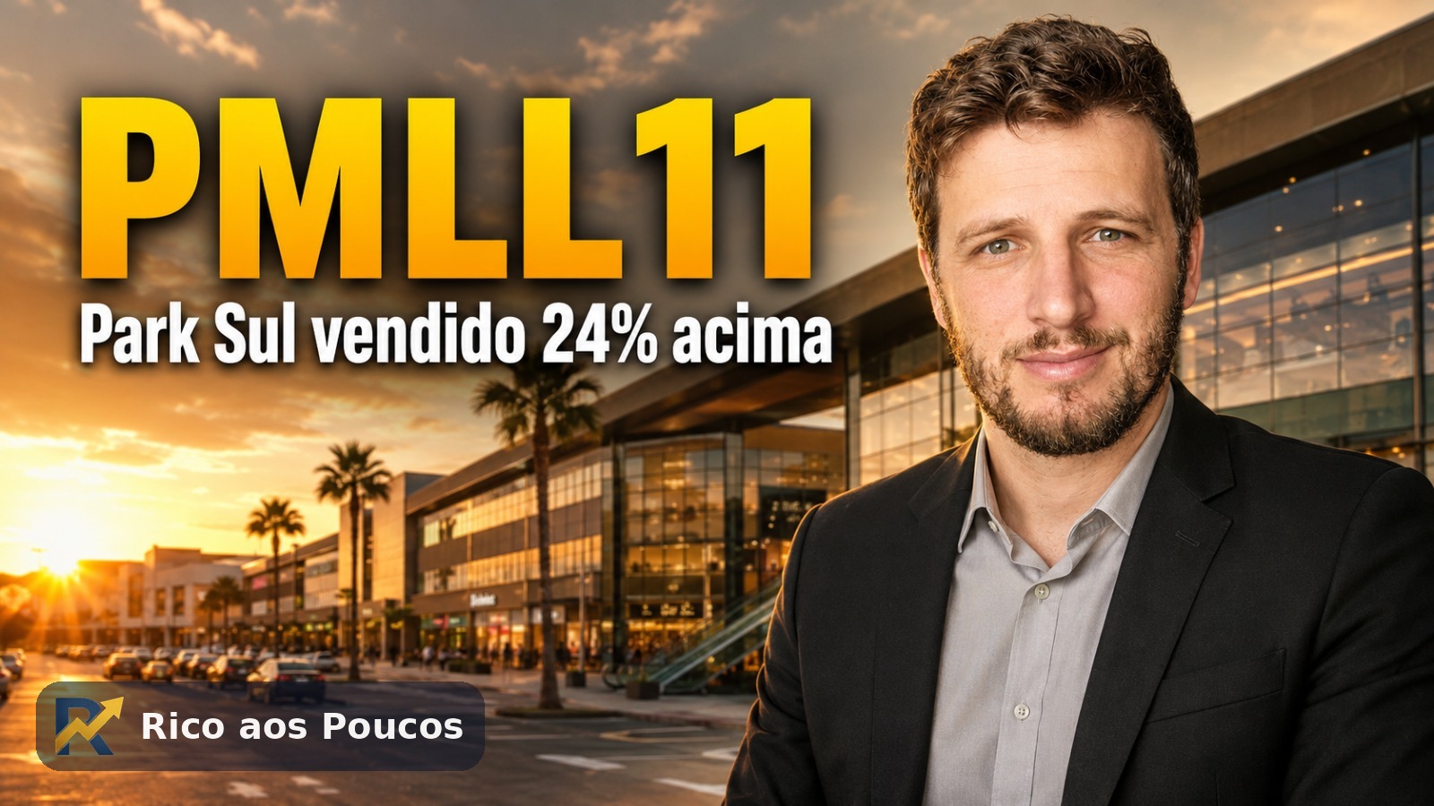 PMLL11 vende Park Sul 24% acima do laudo e reforça o Taboão — bom negócio?
