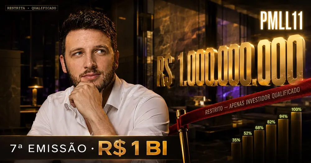 PMLL11 — 7ª emissão de R$ 1 bilhão restrita a Investidores Profissionais