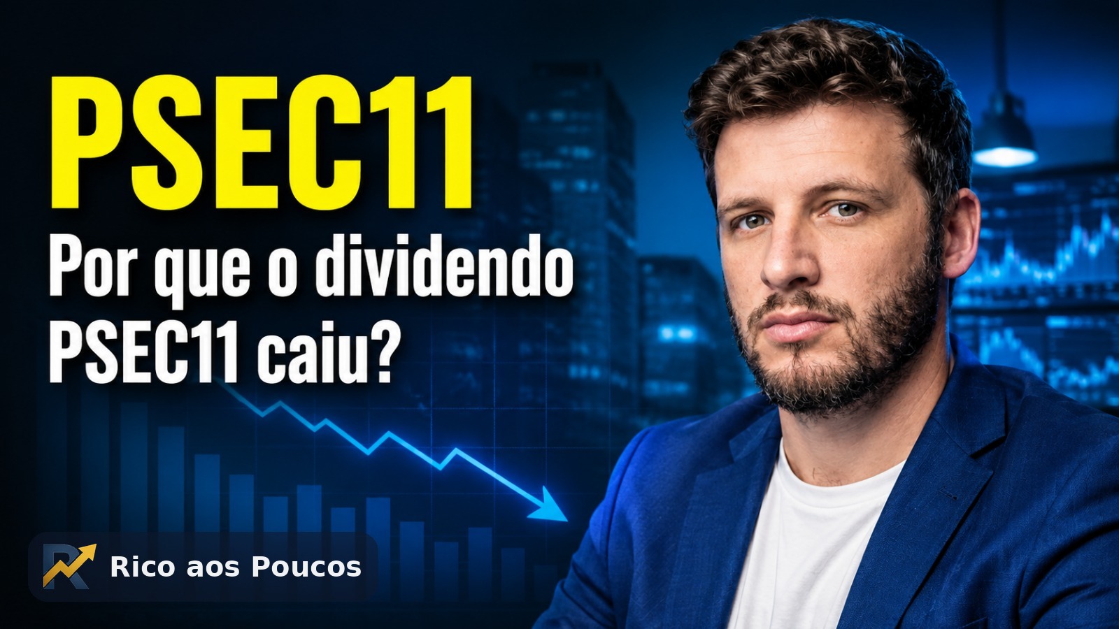 PSEC11 caiu mais 2% hoje — o preço que o mercado paga pela migração para CRI