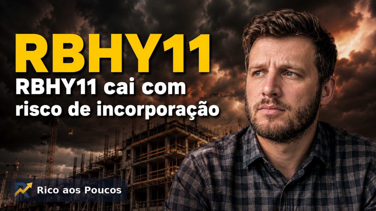 RBHY11 cai 2,25% no medo de incorporação: o efeito RBHG11 explicado