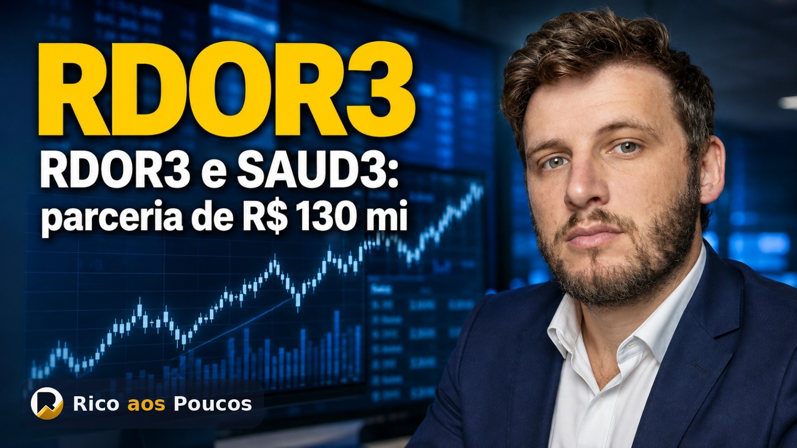 RDOR3 e SAUD3: o que muda com o acordo de R$ 130 milhões no Hospital Biocor