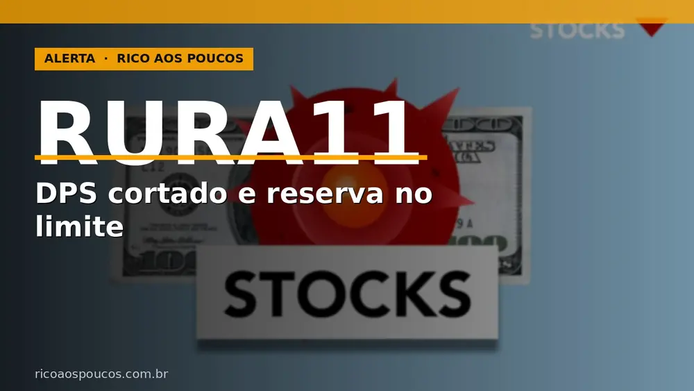 RURA11: DPS cortado e reserva no limite