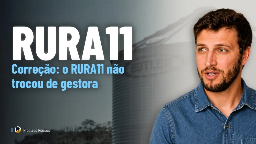 [Correção] RURA11: não houve troca de gestora — a Itaú Asset nunca saiu