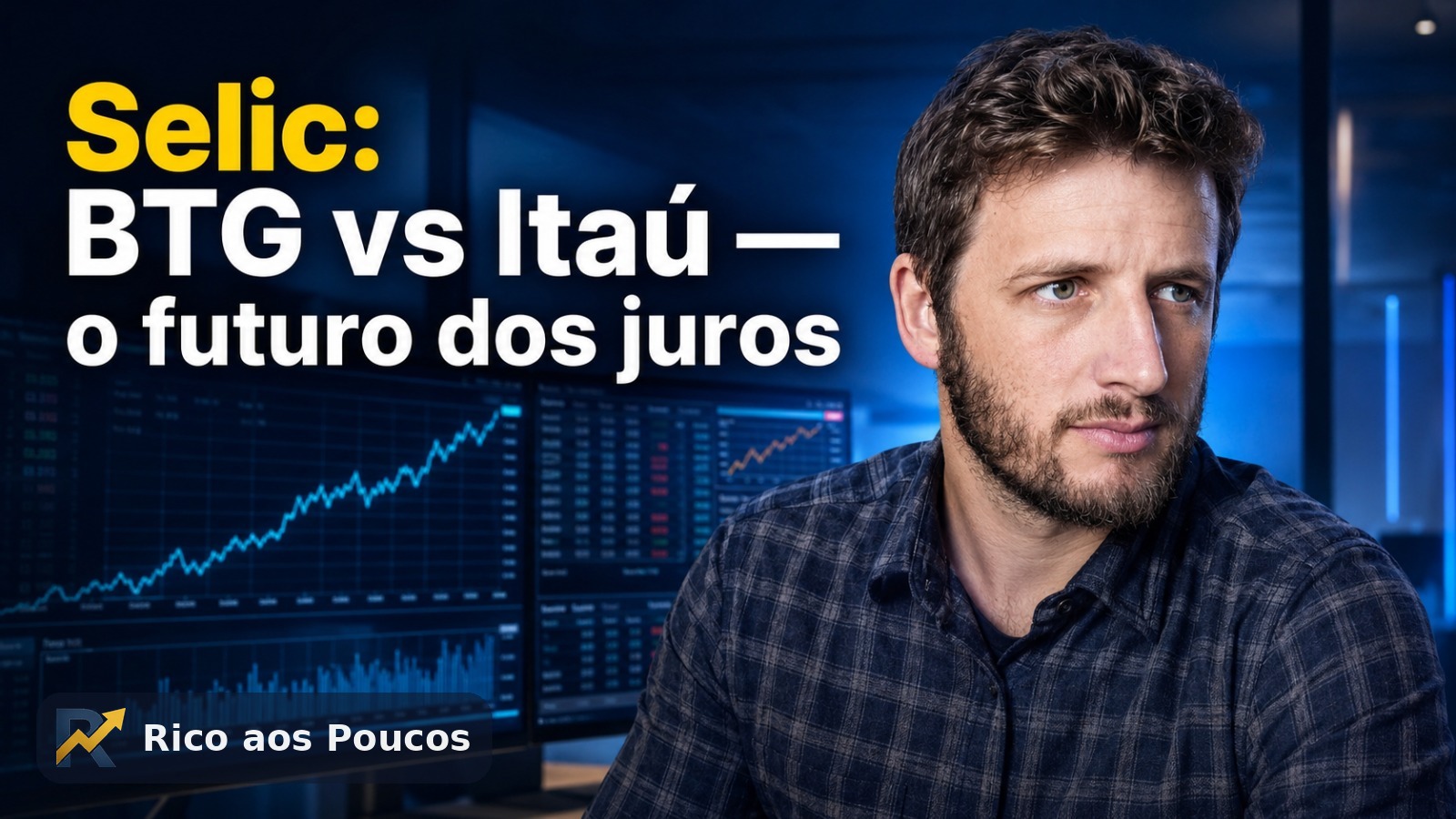 Selic em 2026: BTG projeta 13% e Itaú projeta 14% — impacto nos FIIs