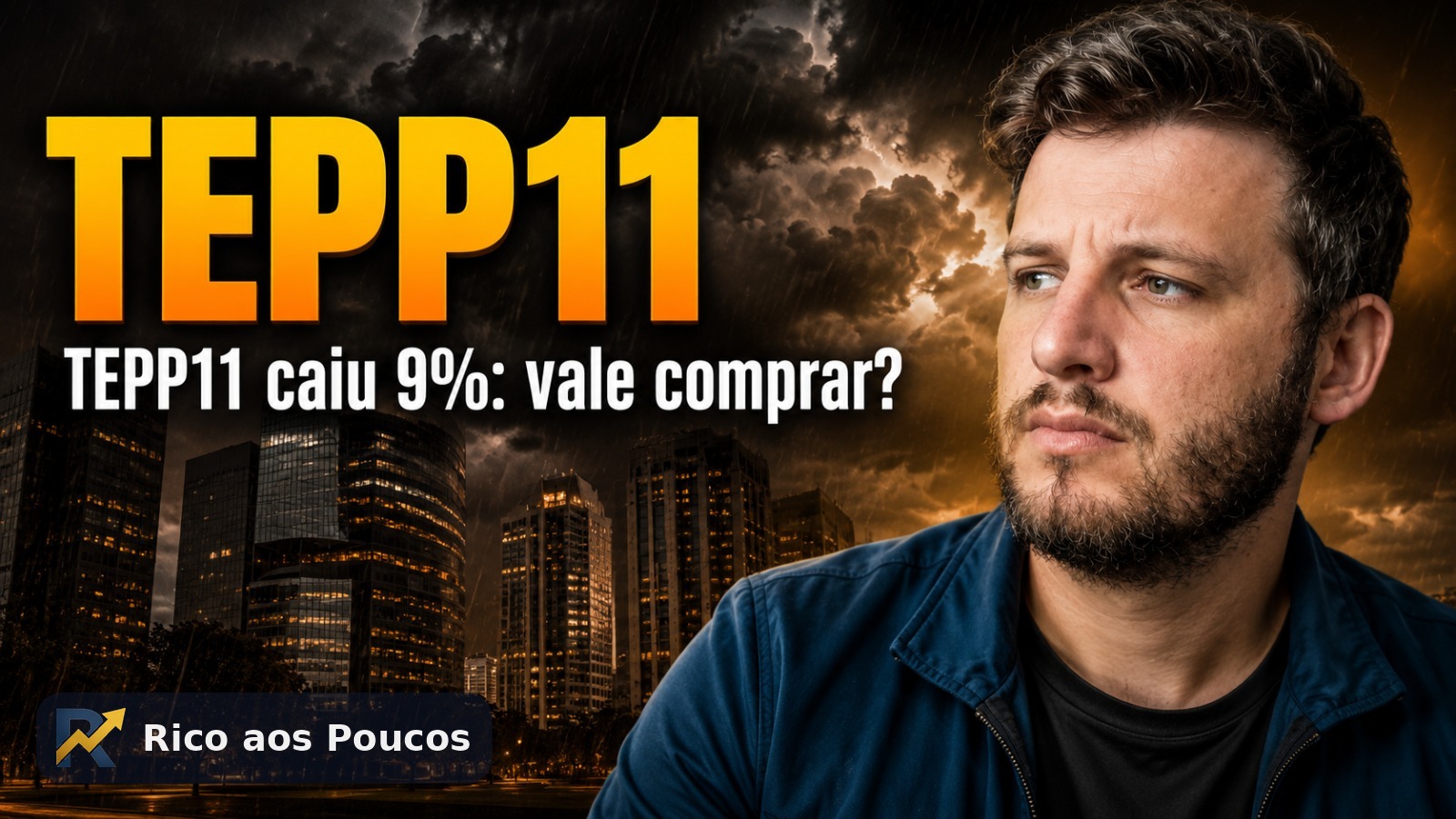 TEPP11 a R$ 7,96: a cota caiu 9% e agora? A conta que o cotista precisa fazer