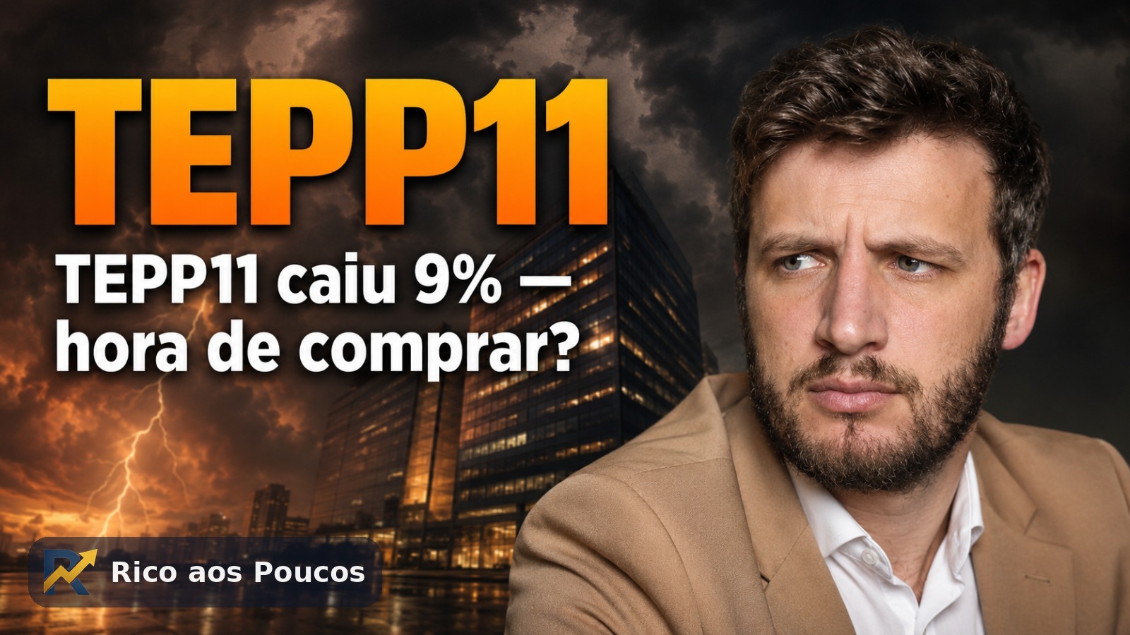 TEPP11 a R$ 8,02: a queda de 30 dias é o step-down de dividendos sendo precificado
