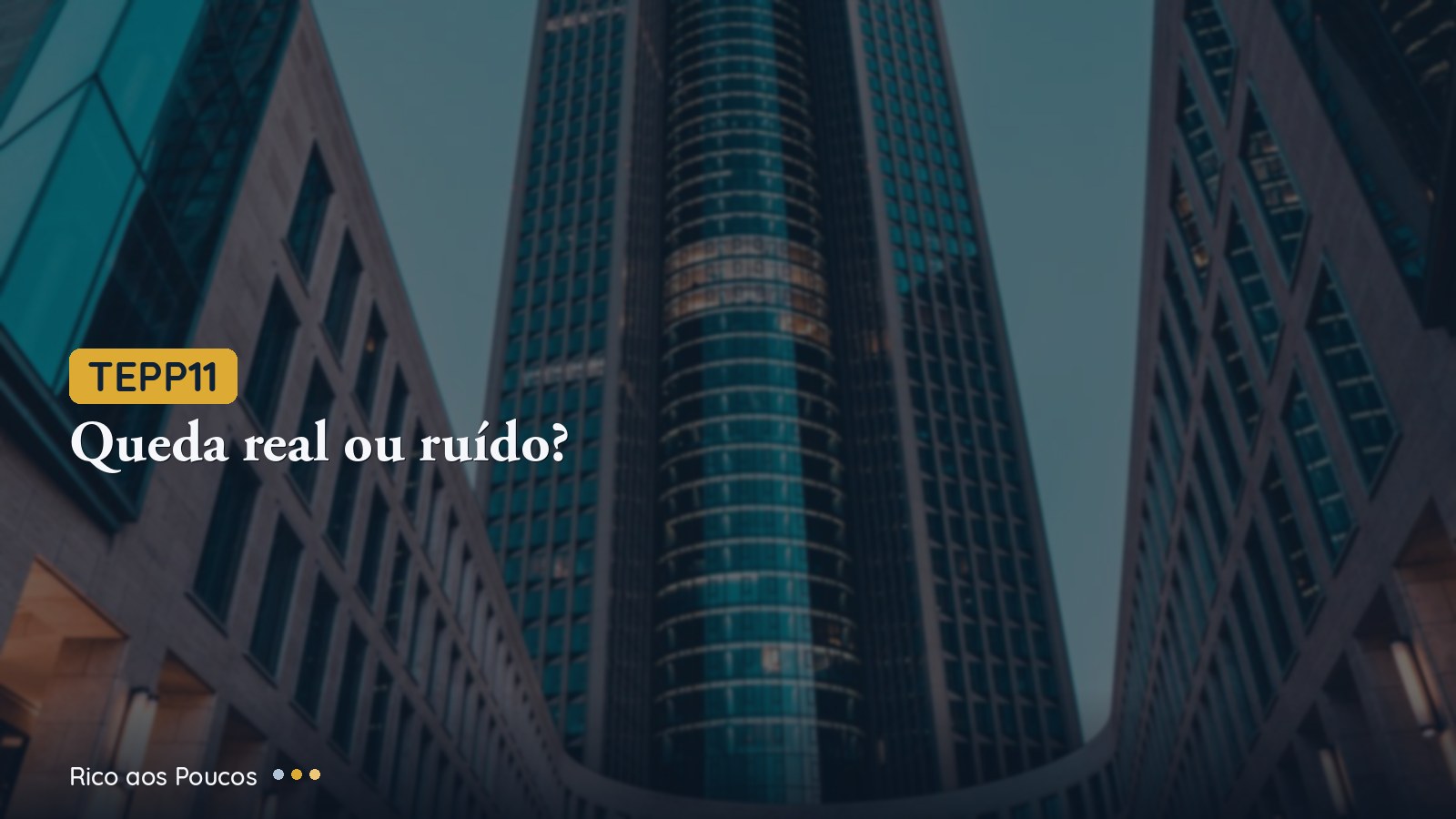 TEPP11 caiu 8,9% em 30 dias — queda de dividendos, vacância e faixa de preço justa
