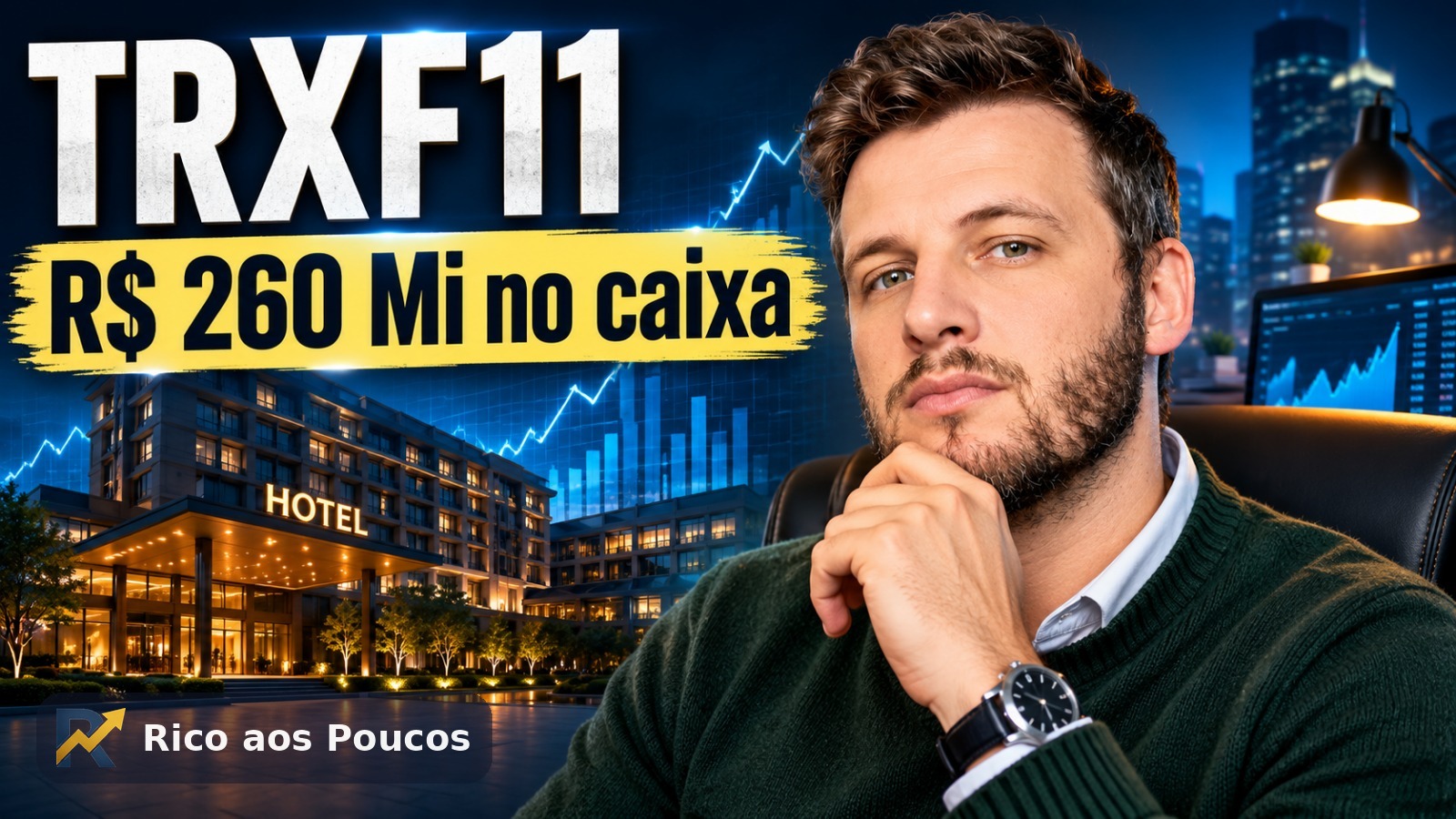 TRXF11 fecha o Hotel Emiliano por R$ 260 Mi: o que muda no caixa