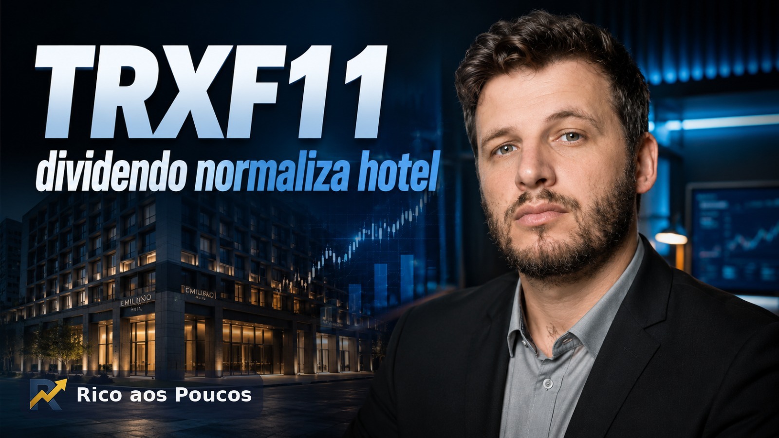 TRXF11: o dividendo caiu de R$ 1,50 para R$ 0,93? Não — e explicamos o Hotel Emiliano
