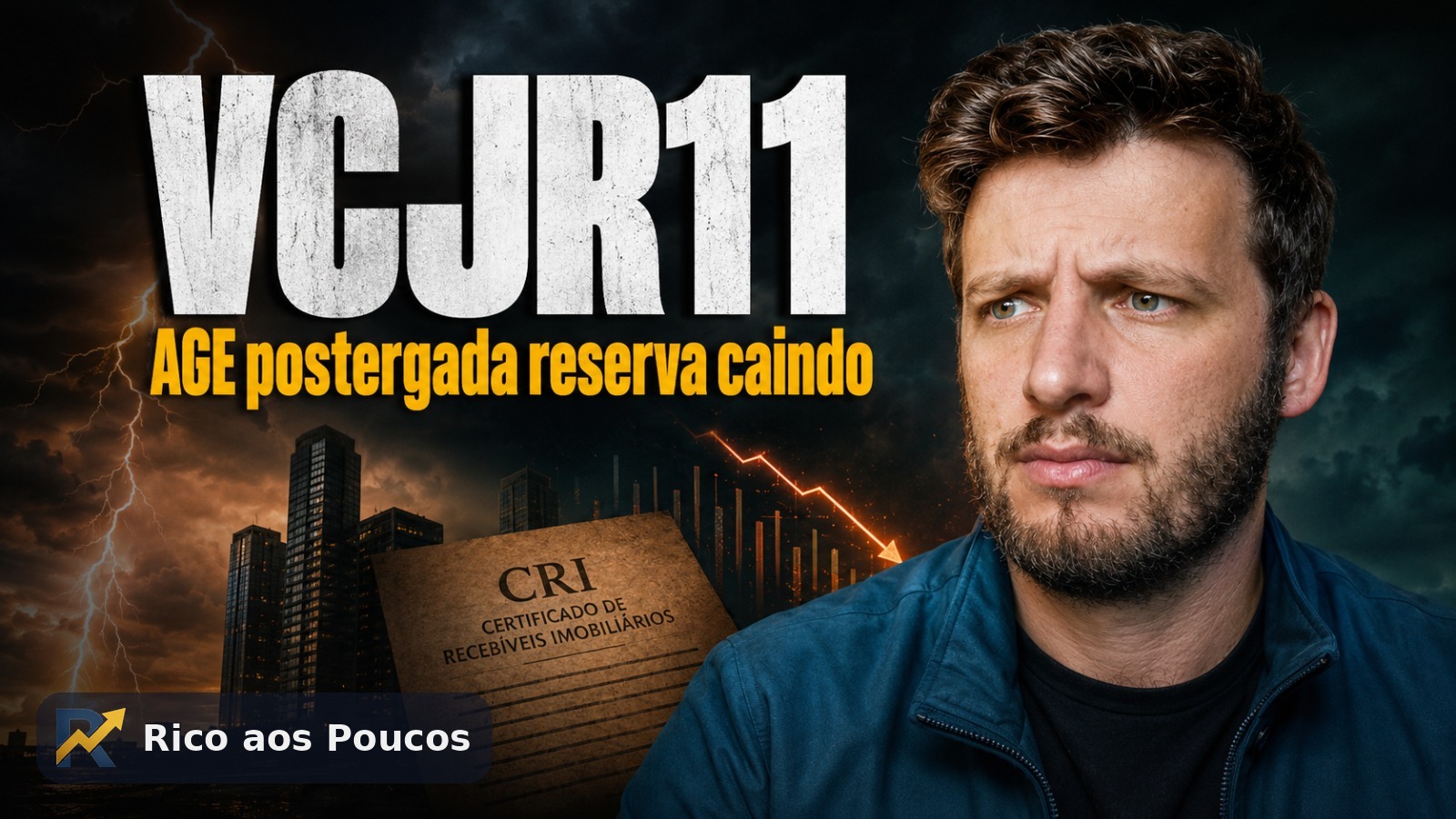 VCJR11 Vectis Juros Real: AGE de fusão postergada e reserva de resultado em queda — análise jul/2026