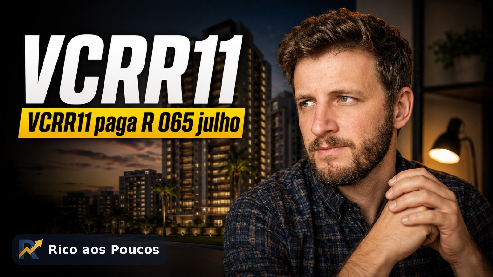 VCRR11: Provento Salta 62,5% Para R$ 0,65 — Mas o Aviso Diz 'Amortizações'