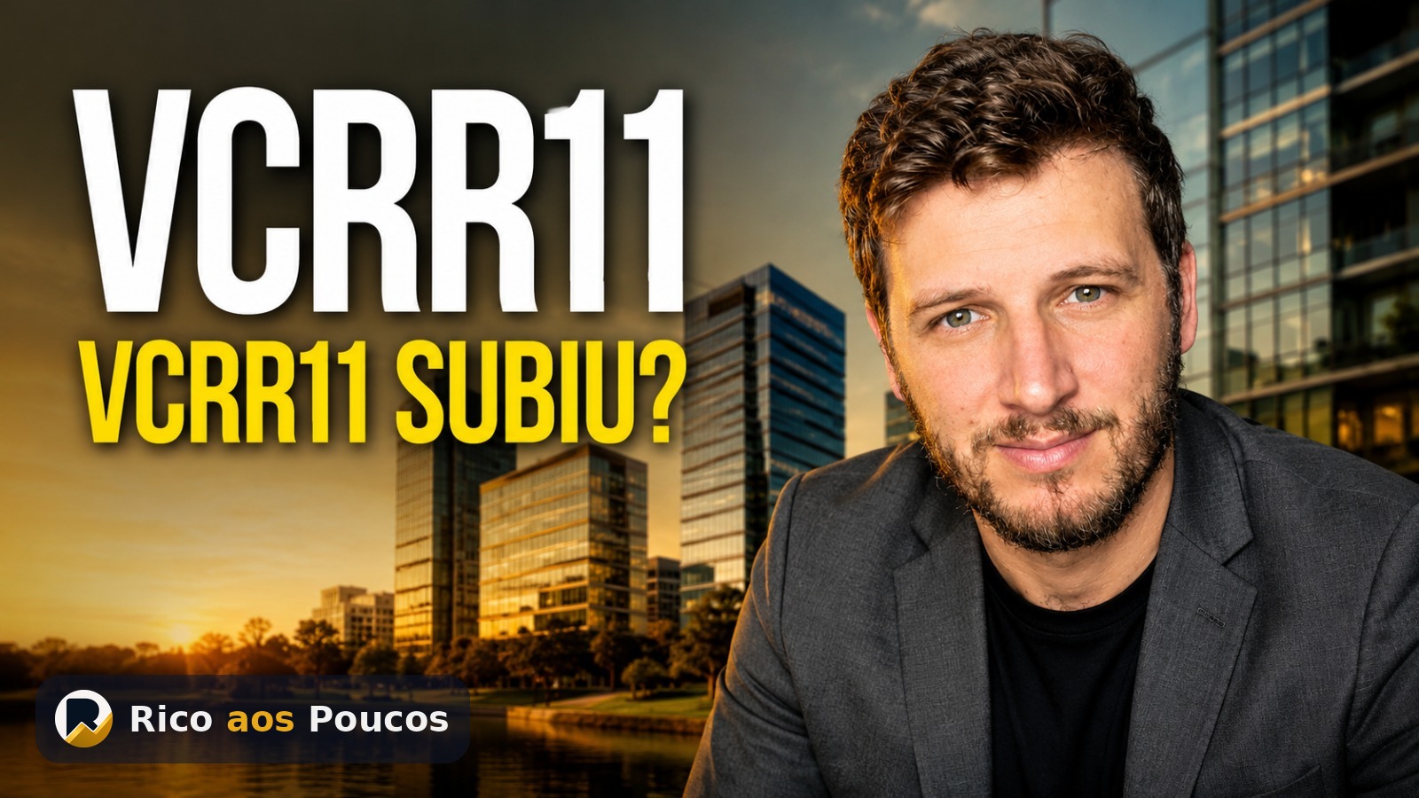 Por que o VCRR11 subiu 3,8% hoje: reavaliação do patrimônio líquido