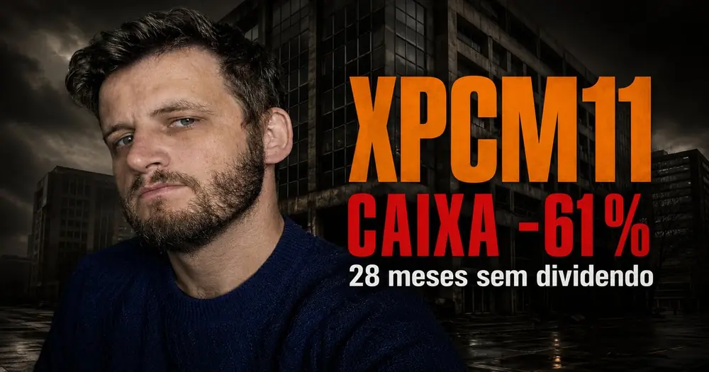 XPCM11 (XP Corporate Macaé FII) — análise do colapso de caixa em abril/2026 e risco de liquidação