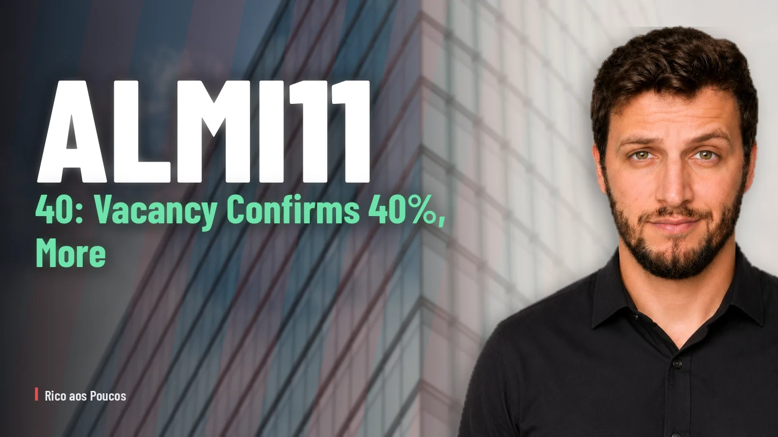 40: Vacancy Confirms 40%, More Expenses Grow and Quotes Reach 1,843%