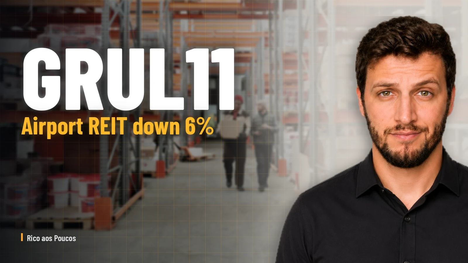 GRUL11 Dropped 6% in 30 Days: Should You Buy This Airport Logistics REIT?
