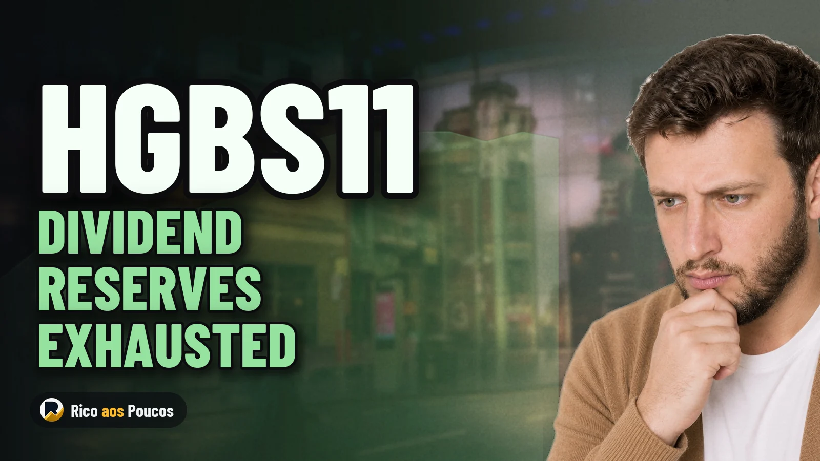 HGBS11: Is the R$ 0.17 Dividend Safe? July 2026 Report Shows Reserves Nearly Exhausted