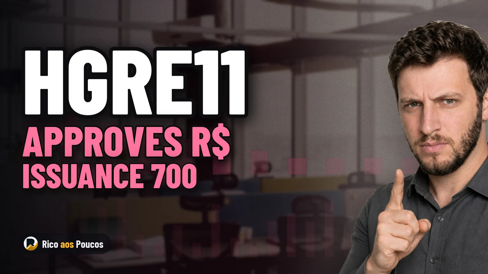 HGRE11 approves R$ issuance 700 mi: what changes in the R$ dividend 0.85 and what the July report hides.