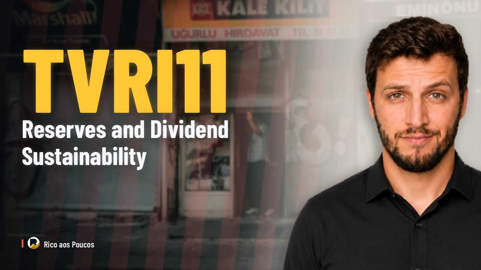 TVRI11 Paid a R$ 1.05 Distribution But Generated R$ 0.93 in Core Income — How Long Can the Reserves Last?