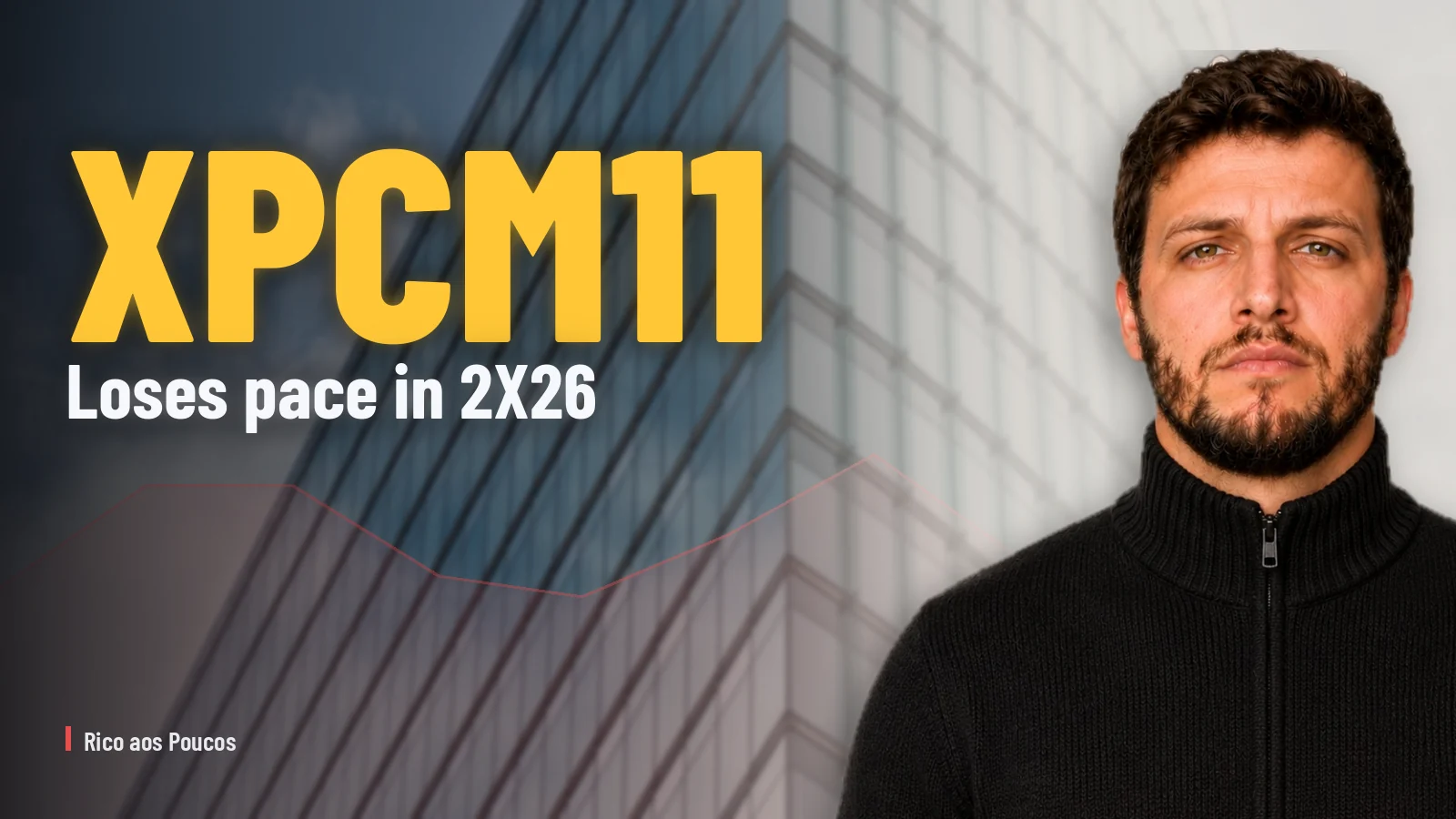 XPCM11 loses pace in 2X26: rent revenue drops 32% while vacancy locks down.