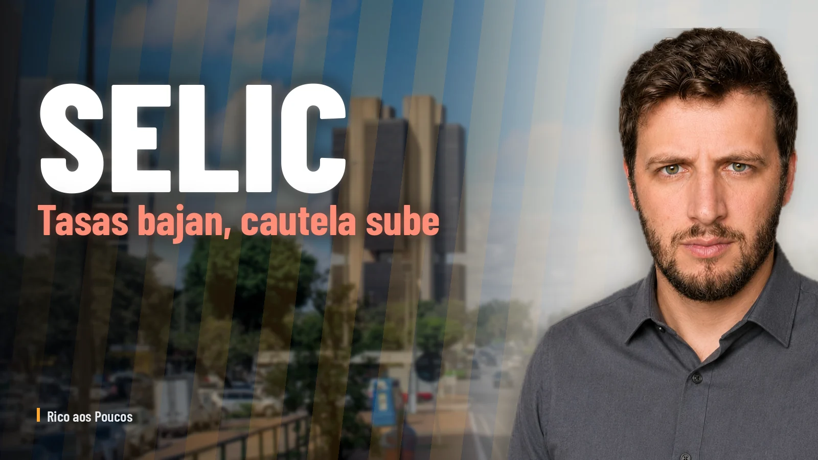 Brasil baja la Selic al 14%: el Copom pide prudencia — qué significa para los FIIs
