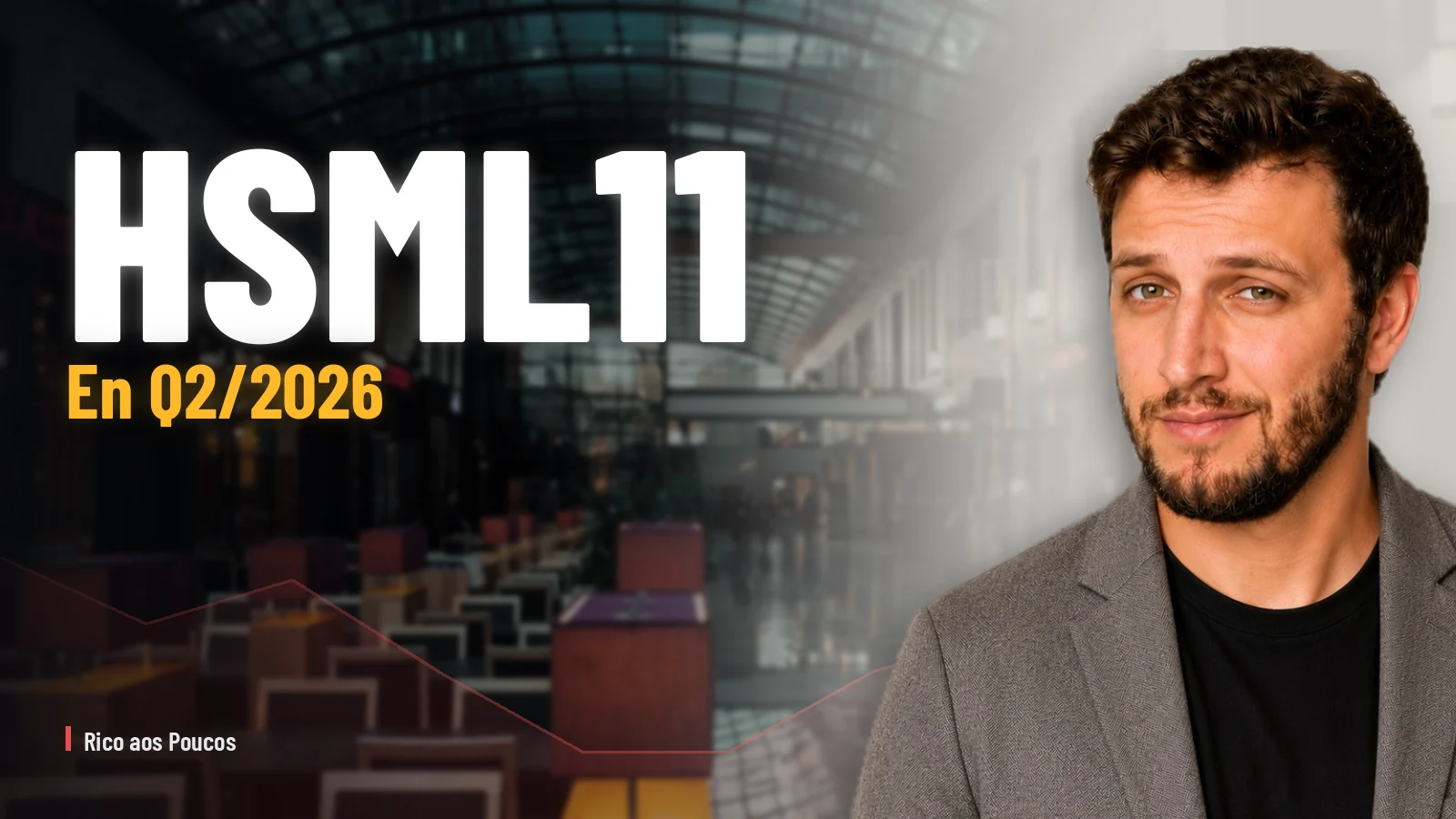 HSML11 en Q2/2026: generó R$ 2,23/cota, pagó R$ 2,11 — y el incumplimiento cayó mientras el Patio Cianê preocupa.