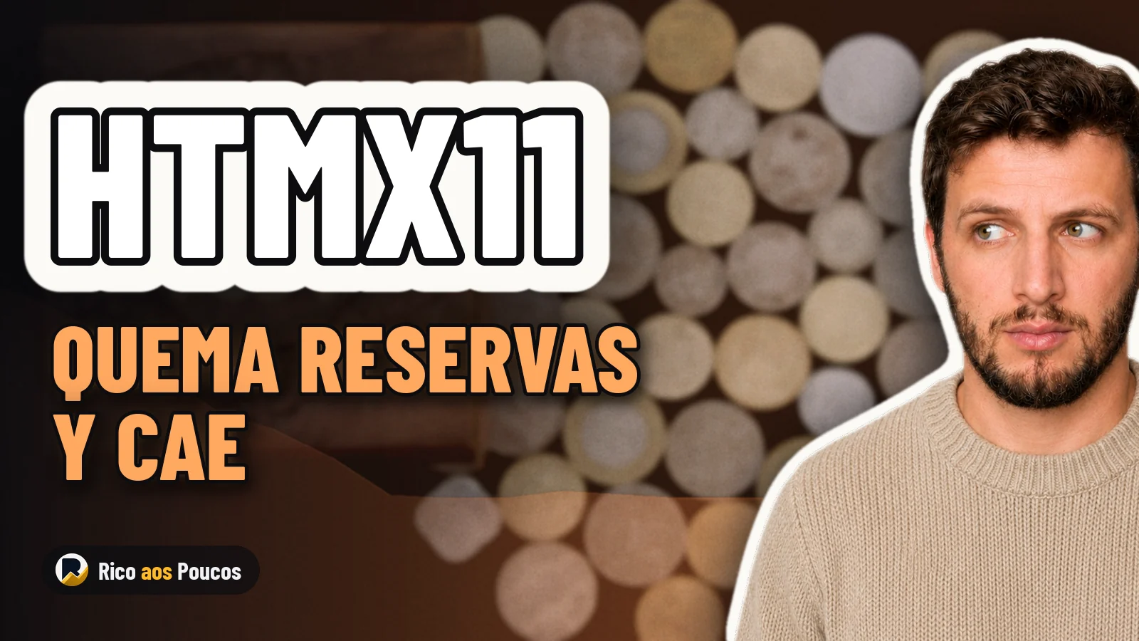 HTMX11 cae a R$ 0,82 por cuotaparte tras quemar reservas: ¿qué explica este desplome?