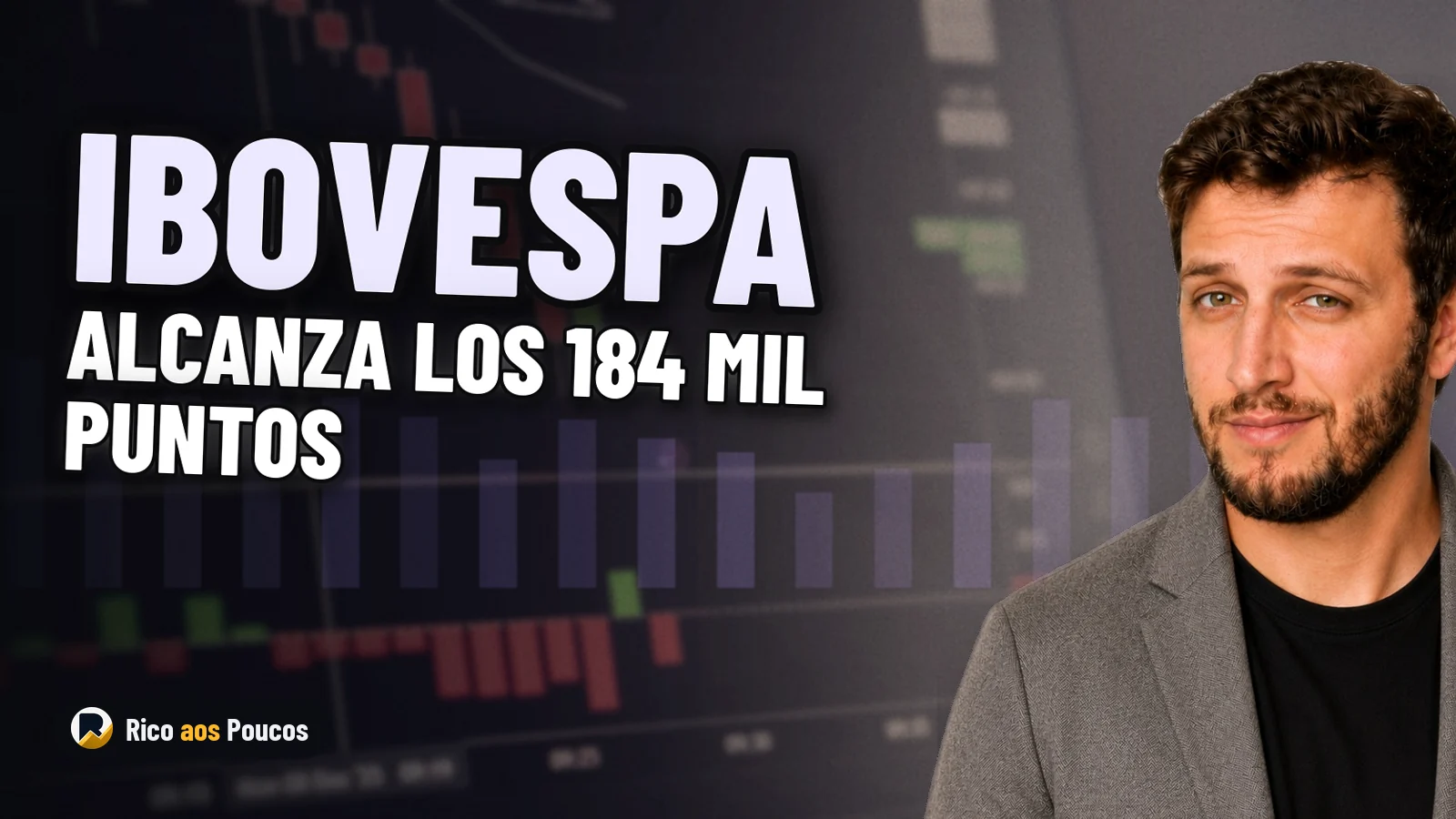 El Ibovespa alcanza los 184 mil puntos impulsado por una nueva encuesta electoral