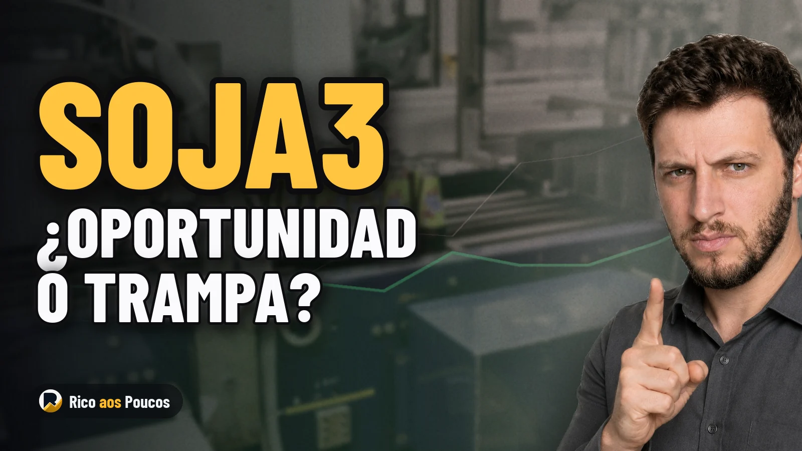 SOJA3 a R$ 5,97: la líder en semillas que vale menos que su propio patrimonio
