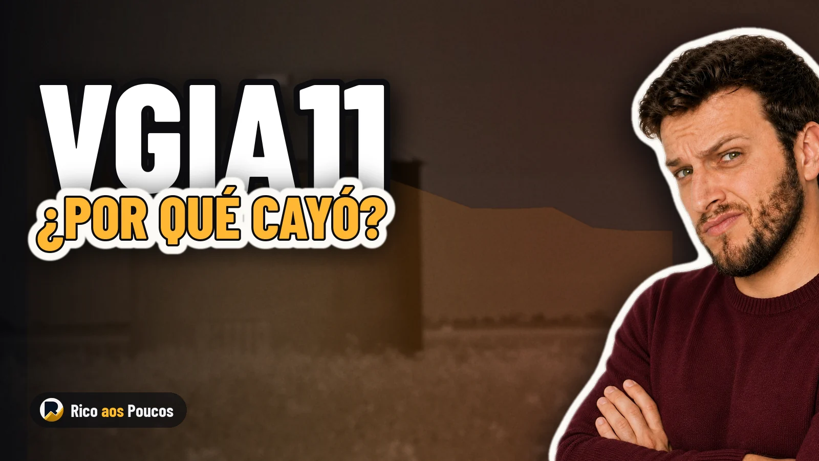 VGIA11 cayó con fuerza y cotizó a R$ 8,28 en julio: ¿qué está arrastrando al fondo?
