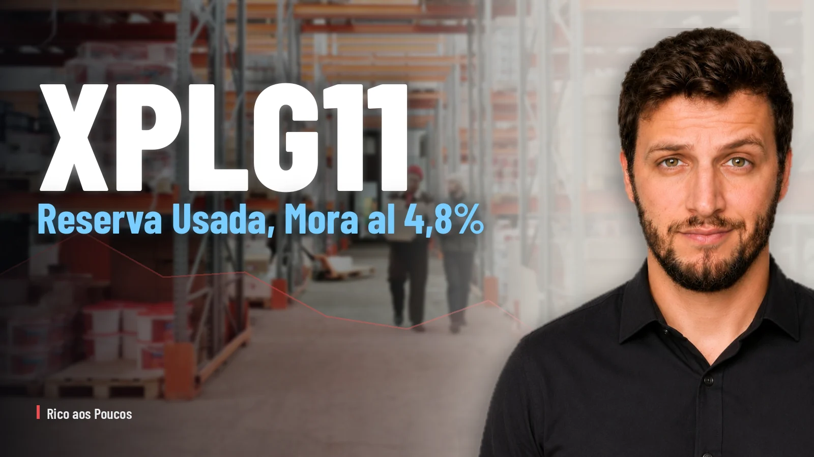 XPLG11 recurrió a la reserva en julio: el resultado de caja cayó a R$ 0,72 con el incumplimiento en 4,8%